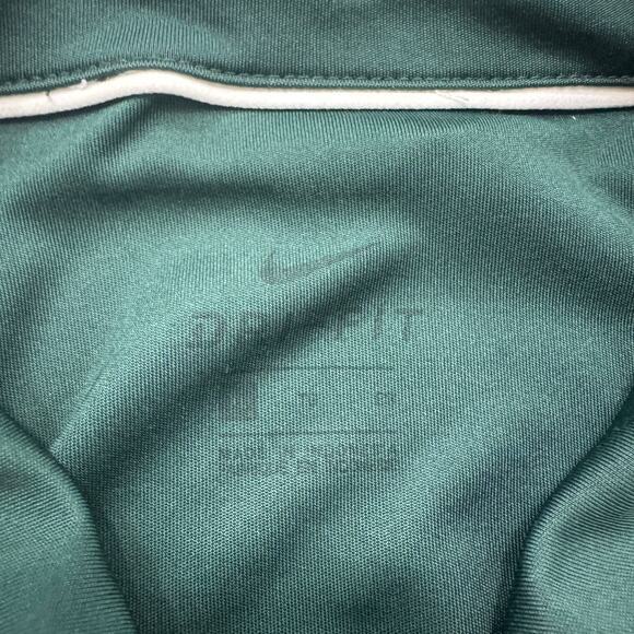 Nike Michigan State Spartans Polo Shirt Men's Extra Large XL Green Dri Fit MSU - Picture 4 of 7
